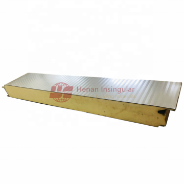 PUR insulated sandwich panels for roof and wall